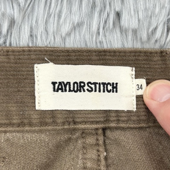 Taylor Stitch Pants Men's 36x26 Brown Corduroy 5 Pocket‎ Chino Slim - Picture 7 of 15
